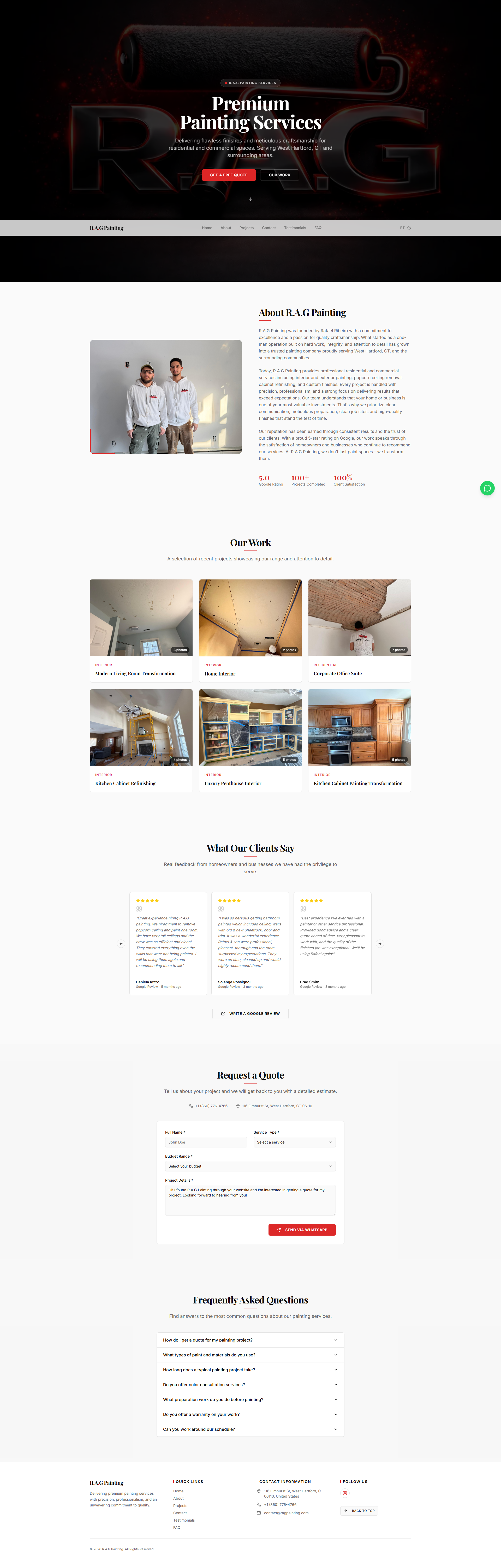 R.A.G Painting Service - Professional Painting
